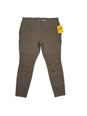 Carhartt Utility Leggings Womens XL 16-18 Brown Force Fitted Midweight BN2482–W